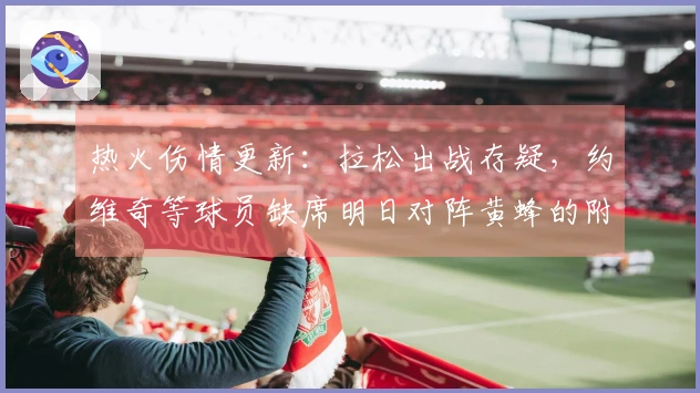 热火伤情更新：拉松出战存疑，约维奇等球员缺席明日对阵黄蜂的附加赛